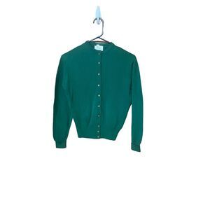 WOMENS vintage Penney’s green cardigan size 38